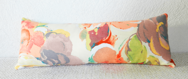 repose-nuque motif floral
